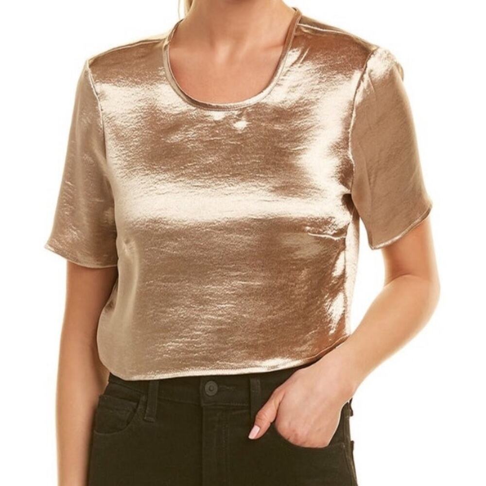 BCBGeneration Metallic Top